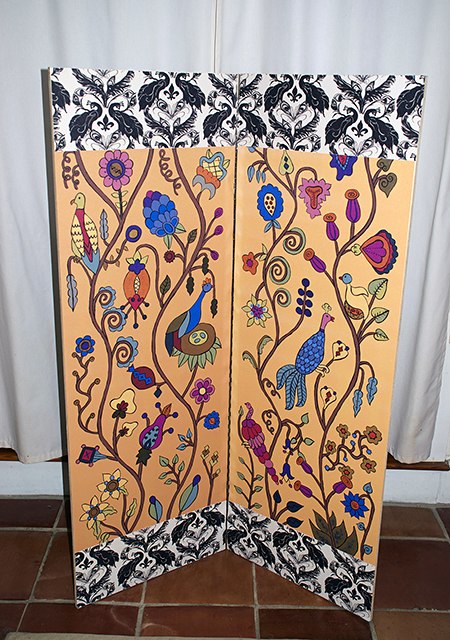 Kristin Nicholas + French Damask Screen_casartblog