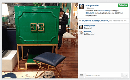 High Point Style spotters on Slipcovers for your walls, casartblog