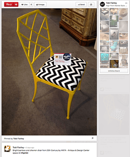 High Point Style spotters on Slipcovers for your walls, casartblog