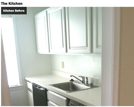 Huerta_Kitchen before_WP on Slipcovers for your walls casartblog