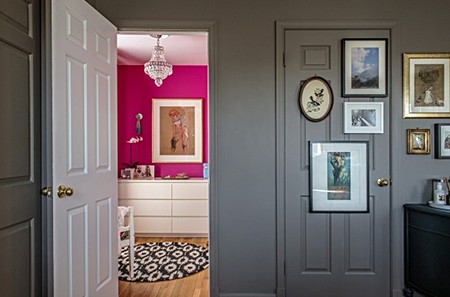 Live like you own Huerta bold paint via WP on Slipcovers for your walls casartblog