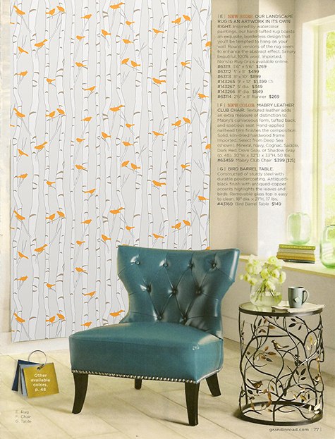 GrandinRoad WallArt Concept_BoldB&BOrangeBIrds_AIE