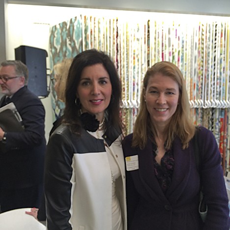 Eileen and Ashley at DC Design Center event on casartblog