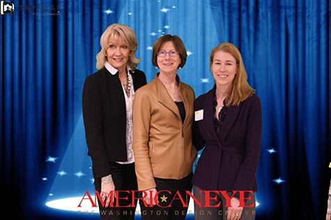 Gals at American Eye DC Design Center event on casartblog