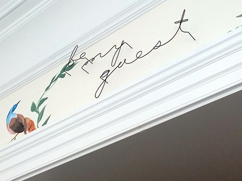 Upstairs Gallery designed by Christopher Nutter on casartblog