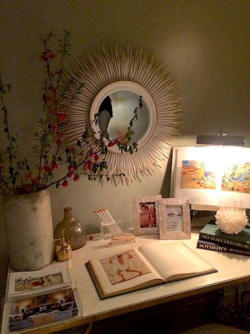 Terri Pakravan, quill mirror on casartblog