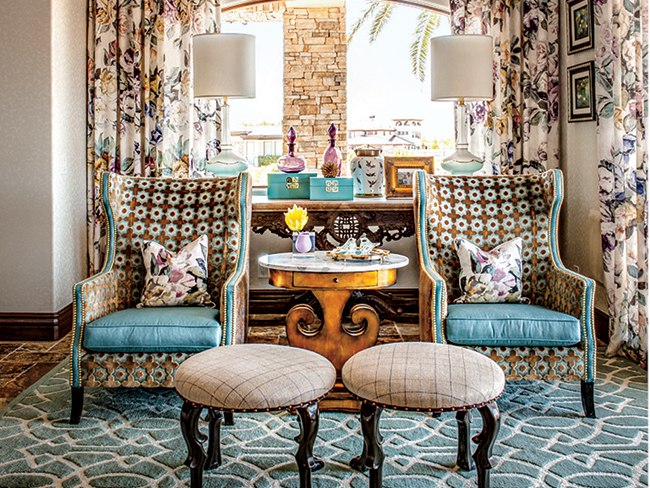 Casart covering features Debrae Little's interior design example on slipcovers your walls, casartblog