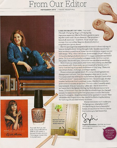 Casart coverings features Sophie Donelson HB editor on Slipcovers for your walls, casartblog
