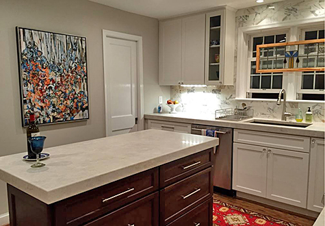 Casart coverings features Dolly Howarth Kitchen - After_casartblog