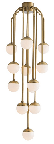Arteriors Vincent Fixed Chandelier_casartblog