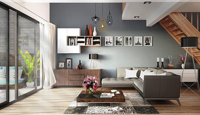 modernize living room with stairs_casartblog