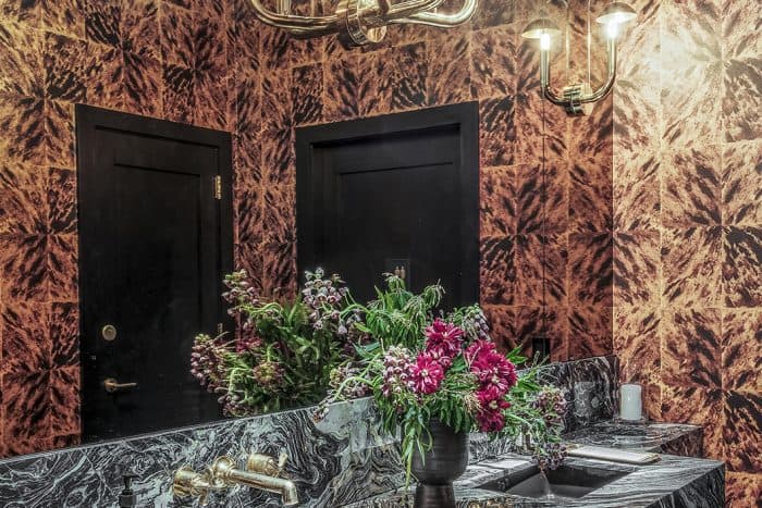 Ken Fulk uses Casart Coverings self-adhesive Faux Tortoiseshell at Legacy Records for his legendary design_casartblog