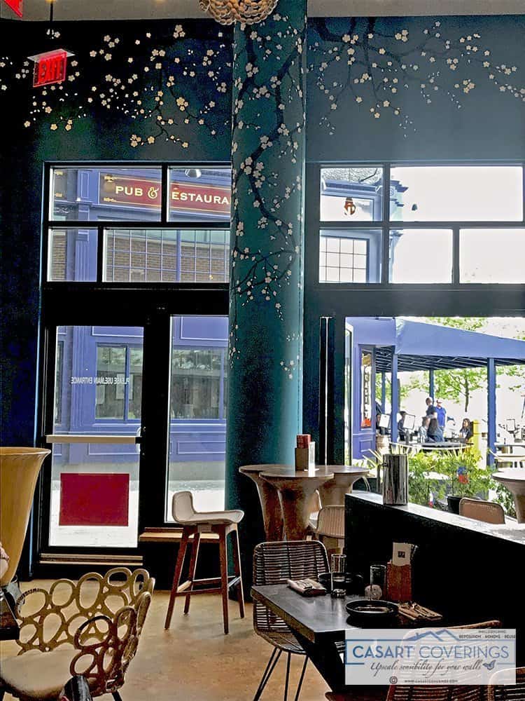 Kaliwa uses Casart Coverings Asia Blossom Art License on walls 3