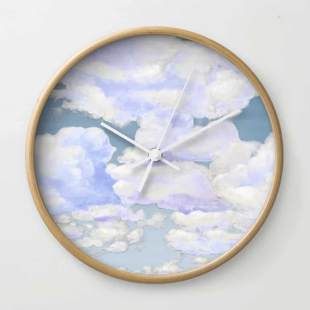 Casart Clock Cumulumnimbus Clouds Cerulean Ocean_casartblog