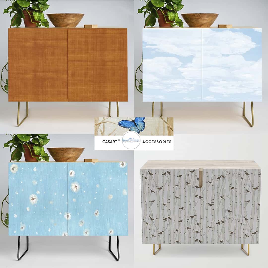 Casart Furniture Cabinet Credenza Collection Composite