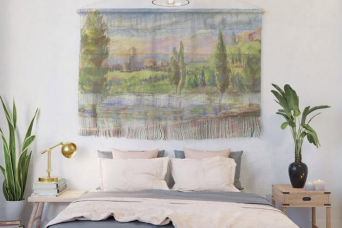 Casart Wall Hanging Tuscan Spring KC_casartblog