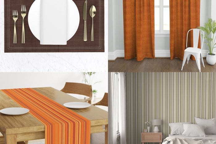 Casart Fall Faux Linen Stripes Decor_Composite_casartblog