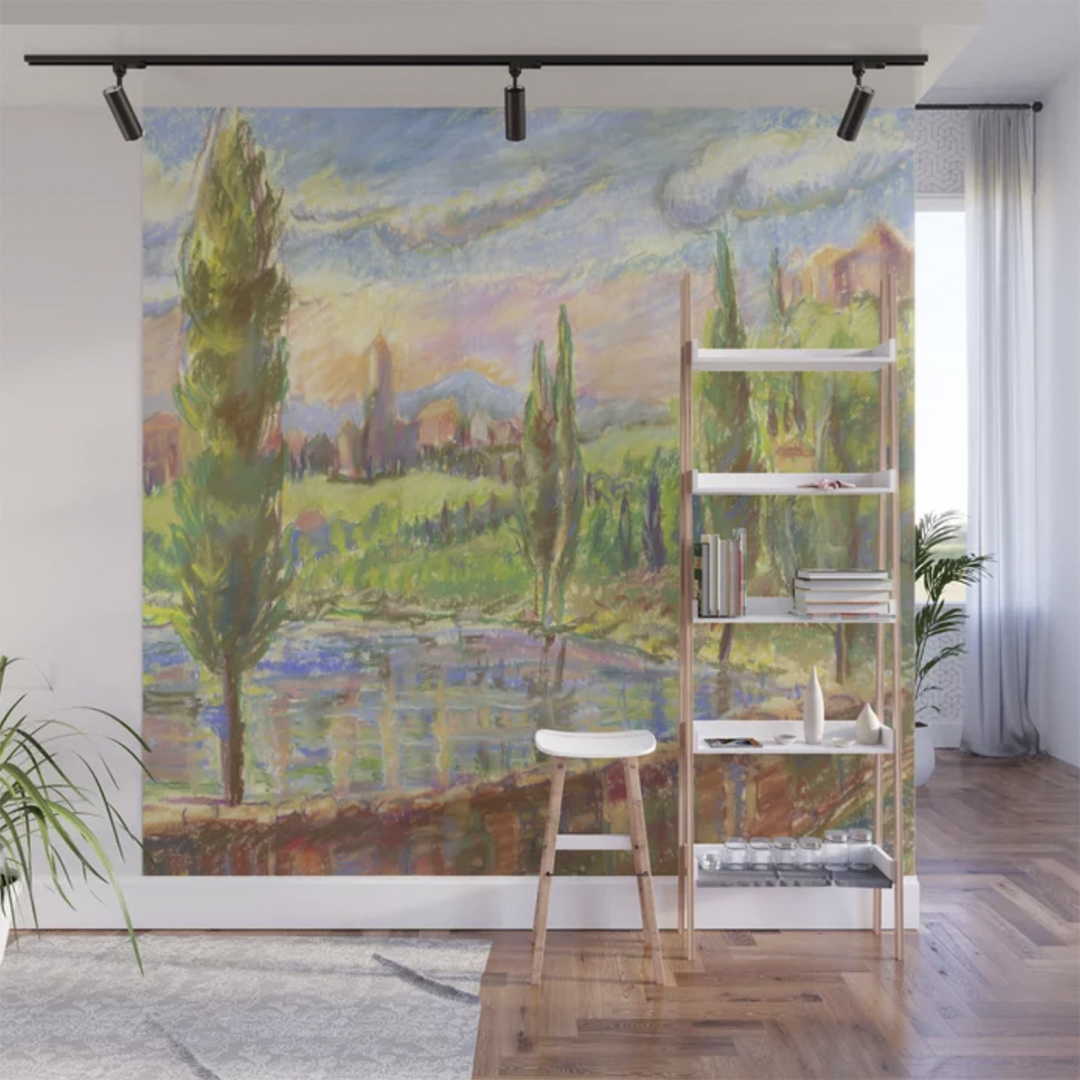 Casart Wall Mural Tuscan Spring AK Collection_casartblog
