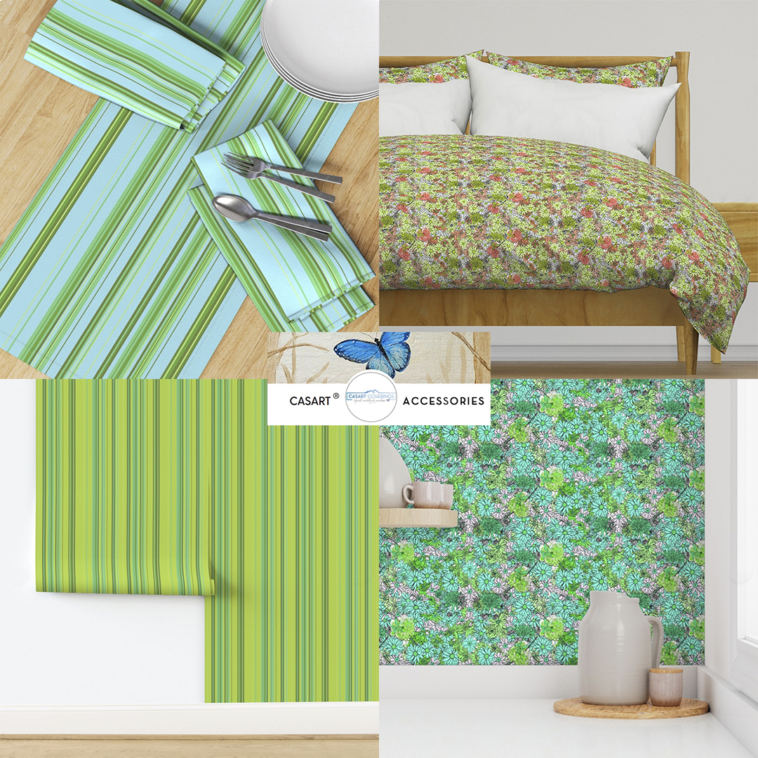 Casart Flower Power Stripes Green Composite_Spf_casartblog