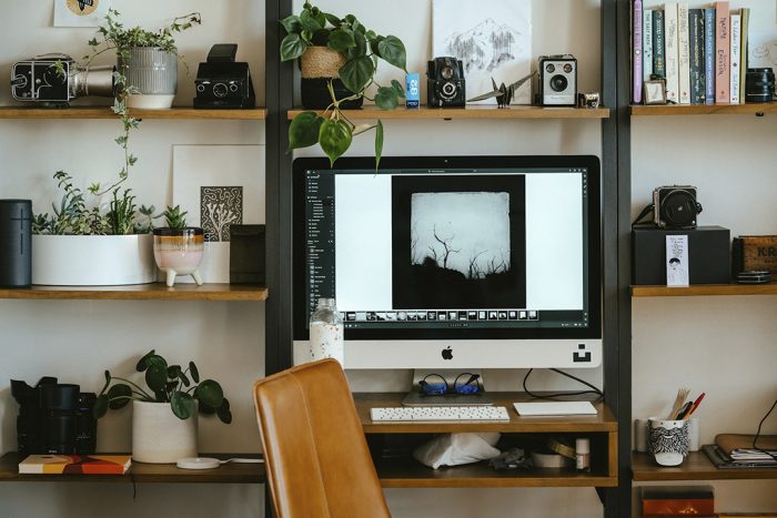 Cozy Study Nook Bookshelf Photo by Annie Spratt via unsplash_casartblog