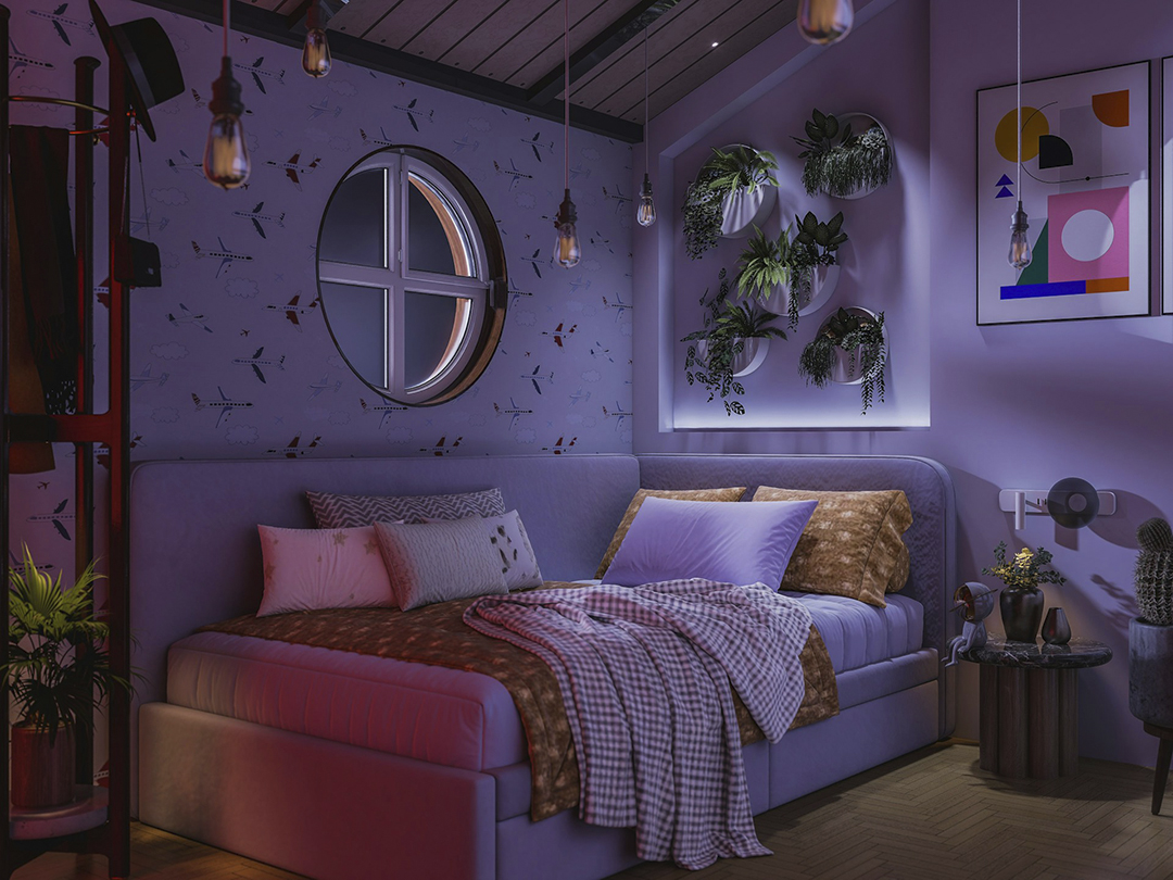 Color Drenched Room Photo by Poojan Thanekar via unsplash_casartblog