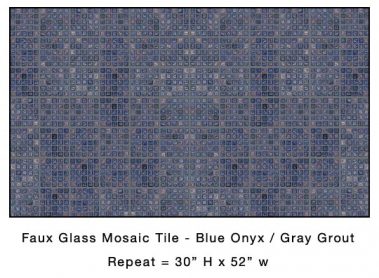 Casart_Blue Onyx Faux Glass Tile_Architectural_9x