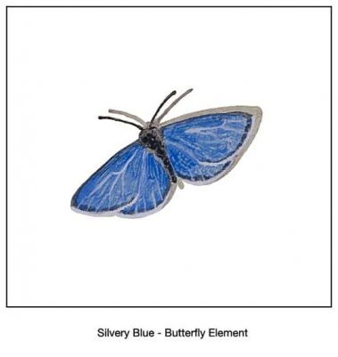 Casart_Silvery Blue Butterfly Detail_15x