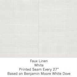 Casart covering White Faux Linen_Wallfinish_1x