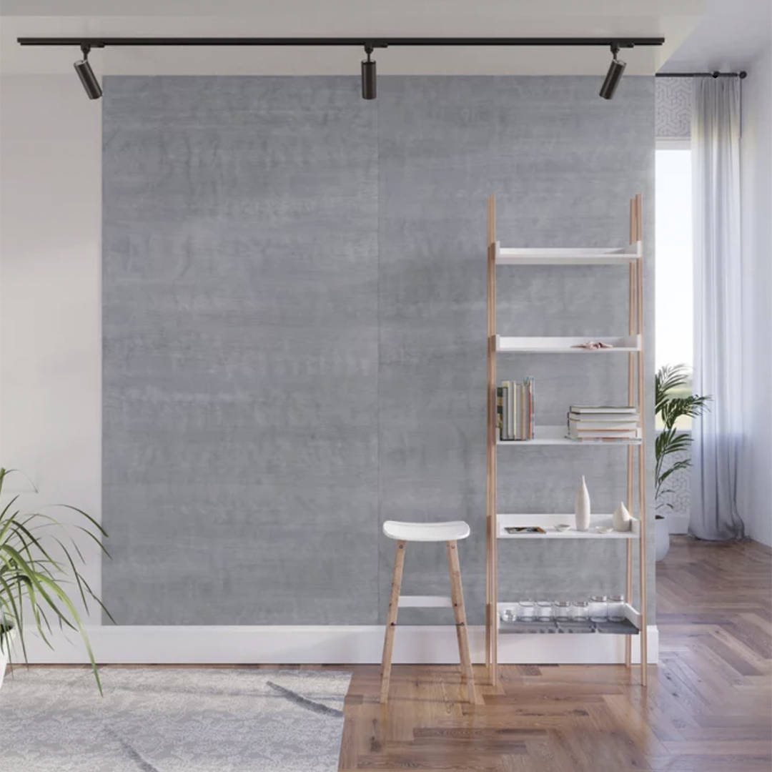 Casart removable wallpaper Wall Mural Satinwood Gray