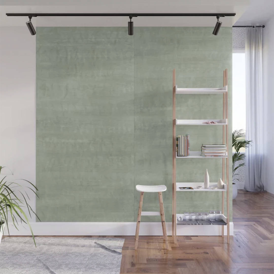 Casart removable wallpaper Wall Mural Satinwood Sage