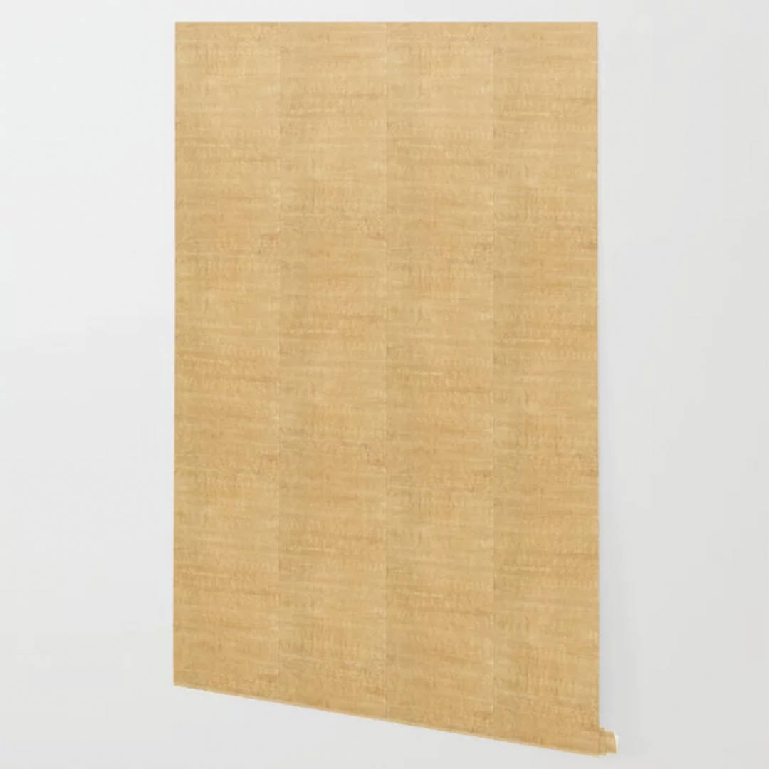 Casart removable wallpaper roll Satinwood Natural