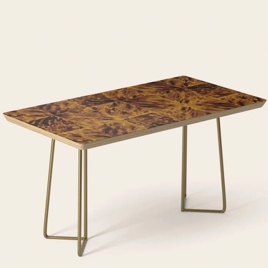Casart Faux Tortoiseshell 2 Natural_Desk_S6