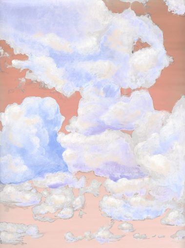 8_Casart coverings_Ceiling Cumulonimbus_Clouds Sunset Sky_temporary wallpaper