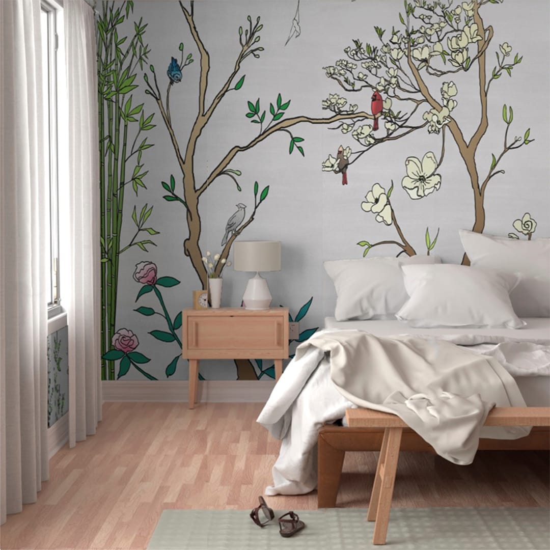 Chinoiserie Mural Panel 2 - Image 22