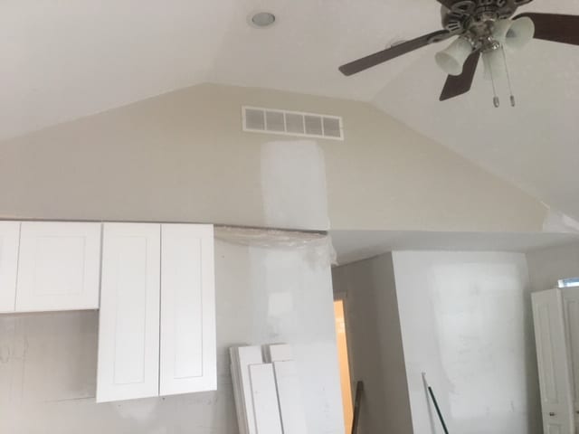 Casart Customer Kitchen before Koi Fish Pond Mural removable wallpaper by POZdesigns